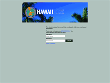 Tablet Screenshot of members.hawaiistategolf.org